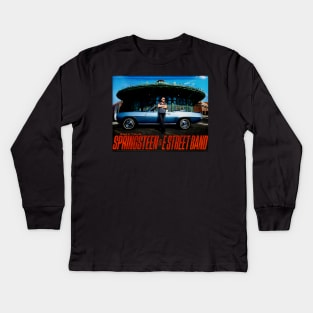 Springsteen Tour Band Street 2023 Kids Long Sleeve T-Shirt